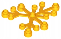 

Lego Rośliny Liść Duży Jasny Pomarańcz 2417 4szt