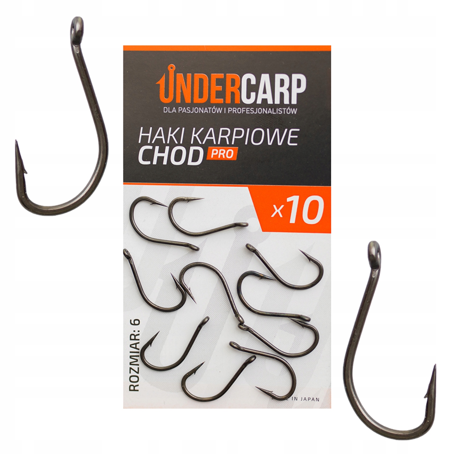 Haczyki Haki Karpiowe Pro Undercarp Chod 6