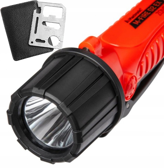 Mactronic M-fire 02 Atex Ruční svítilna 133Lm IP67 231m Hasiči 69h