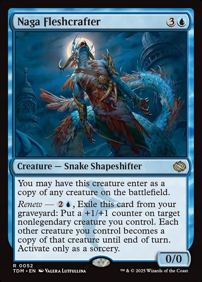 [mtg] Naga Fleshcrafter (tdm)