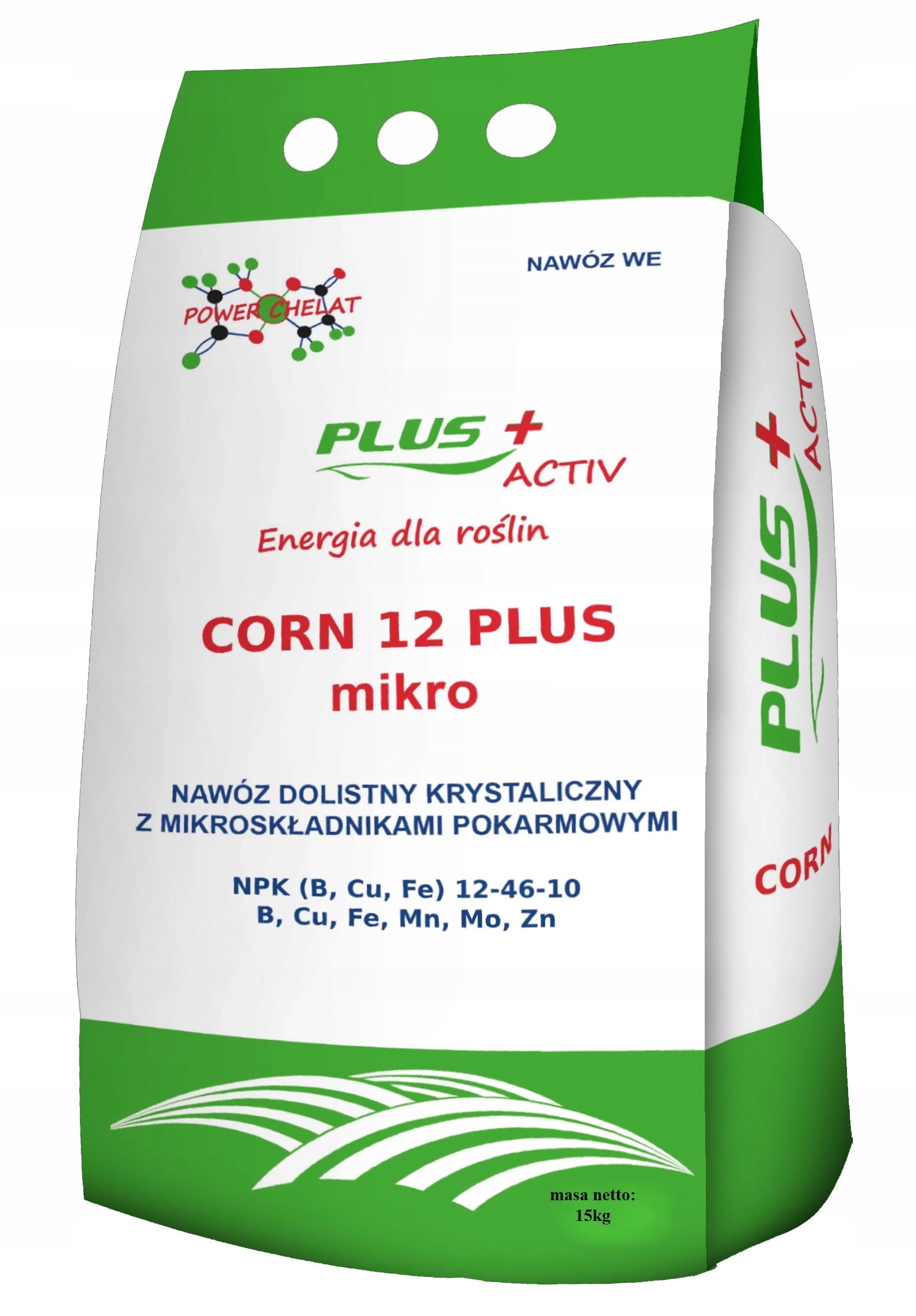 Plus Kukuřice Activ Corn 15 kg mikrolistové hnojivo krystalické