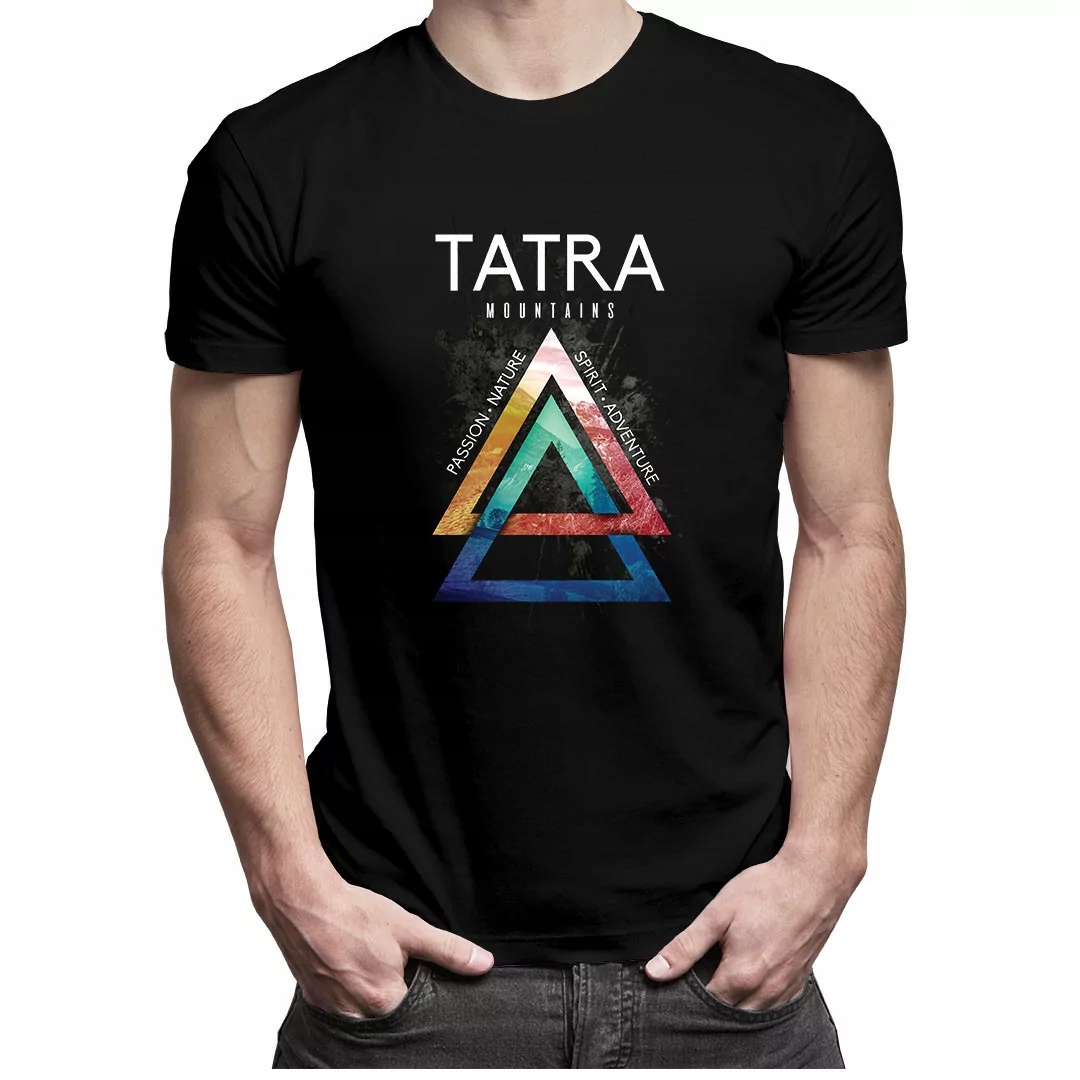 

Tatra mountains - męska koszulka na prezent góry