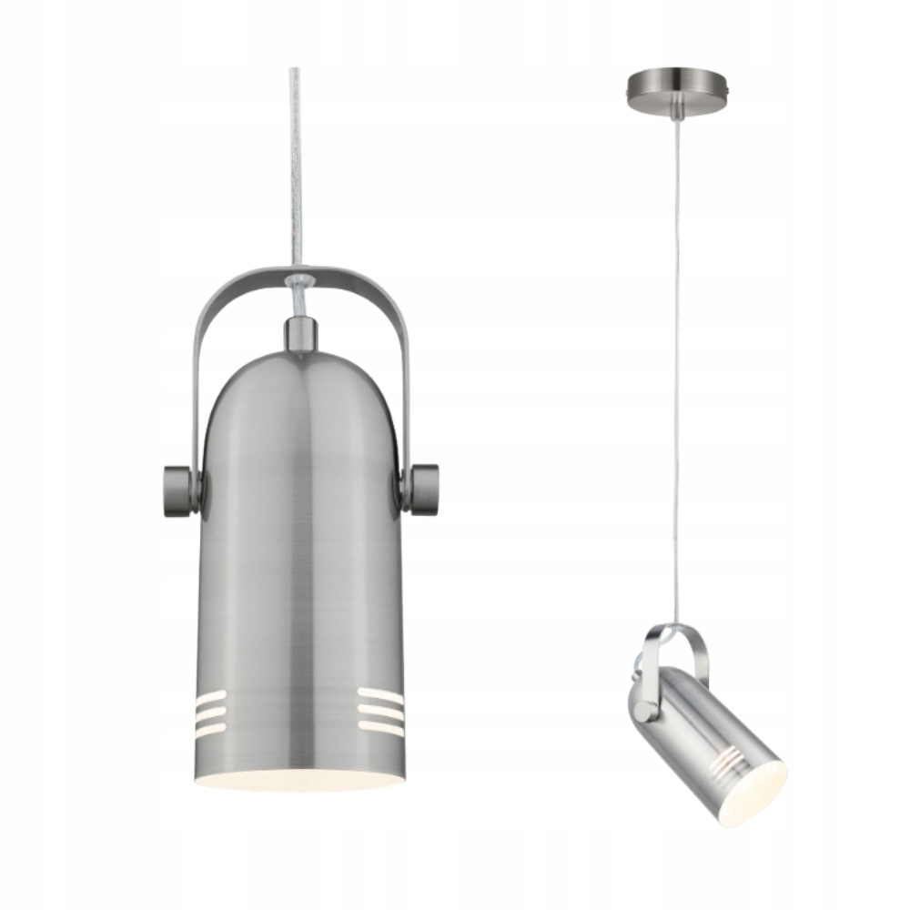 Paulmann Závěsná Lampa E27 Kartáčované Železo Do Obývacího Pokoje