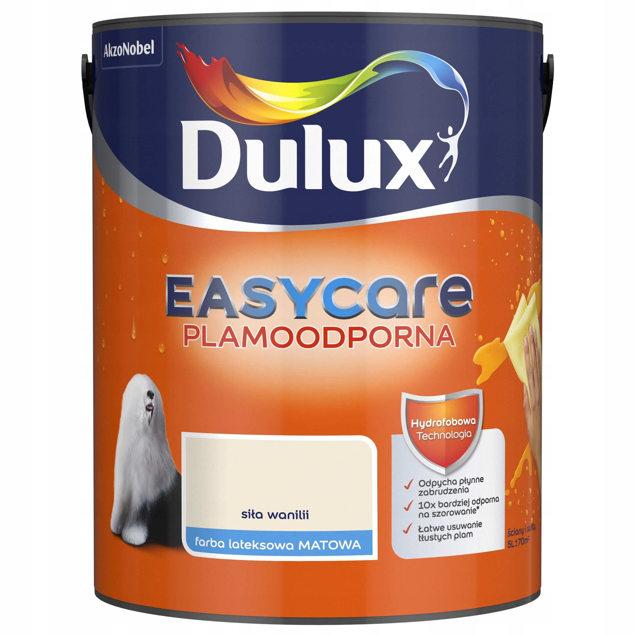 Dulux EasyCare barva Síla vanilky mat 5L
