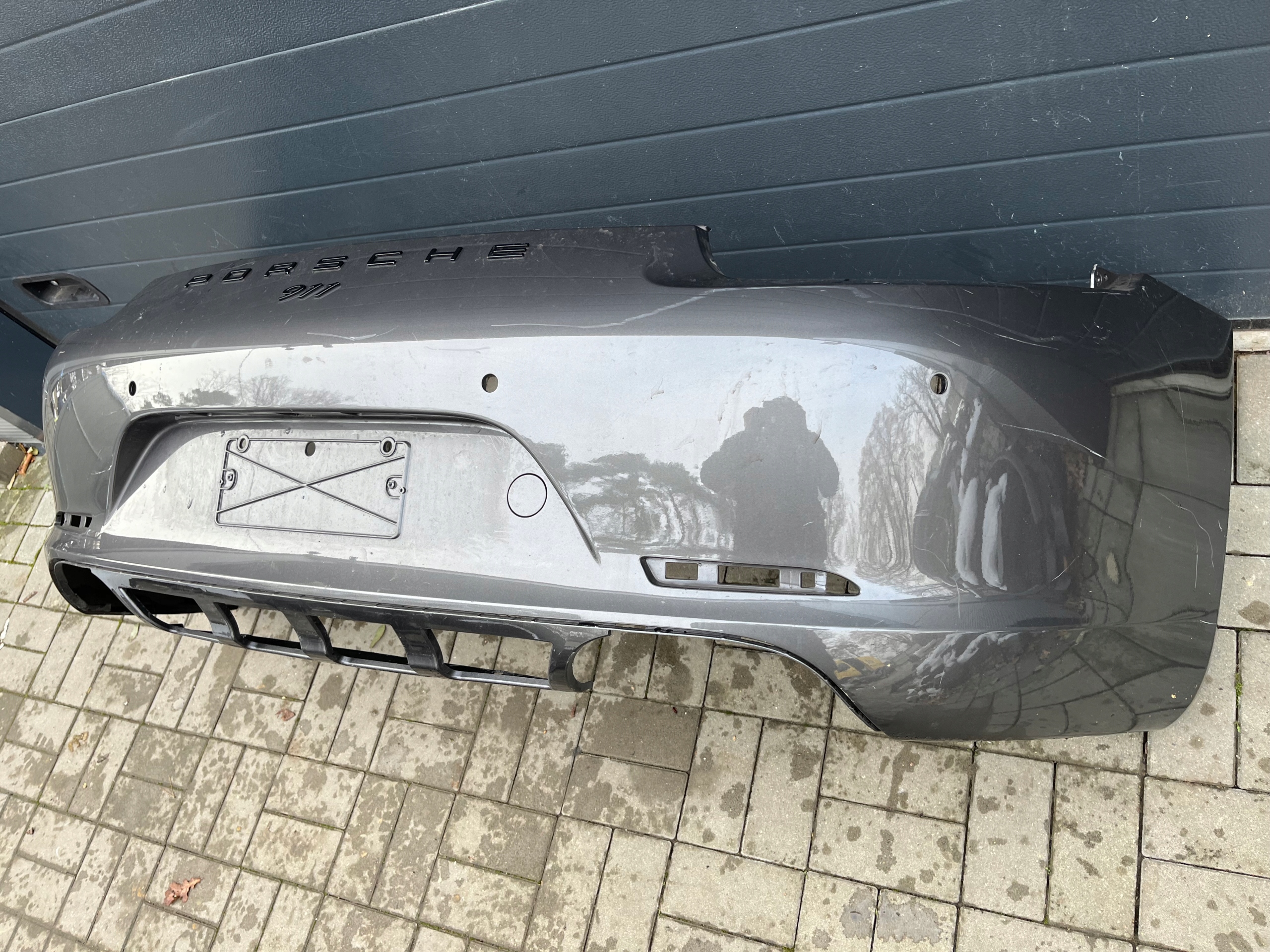 Porsche 911 991 bumper rear part PDC 2011-2015 4S