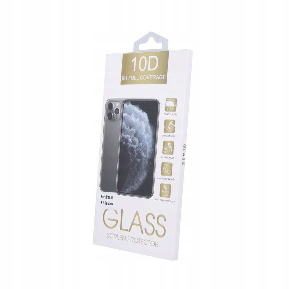 Szkło hartowane 10D do Samsung Galaxy A15 4G A15 5G czarna ramka Tfo