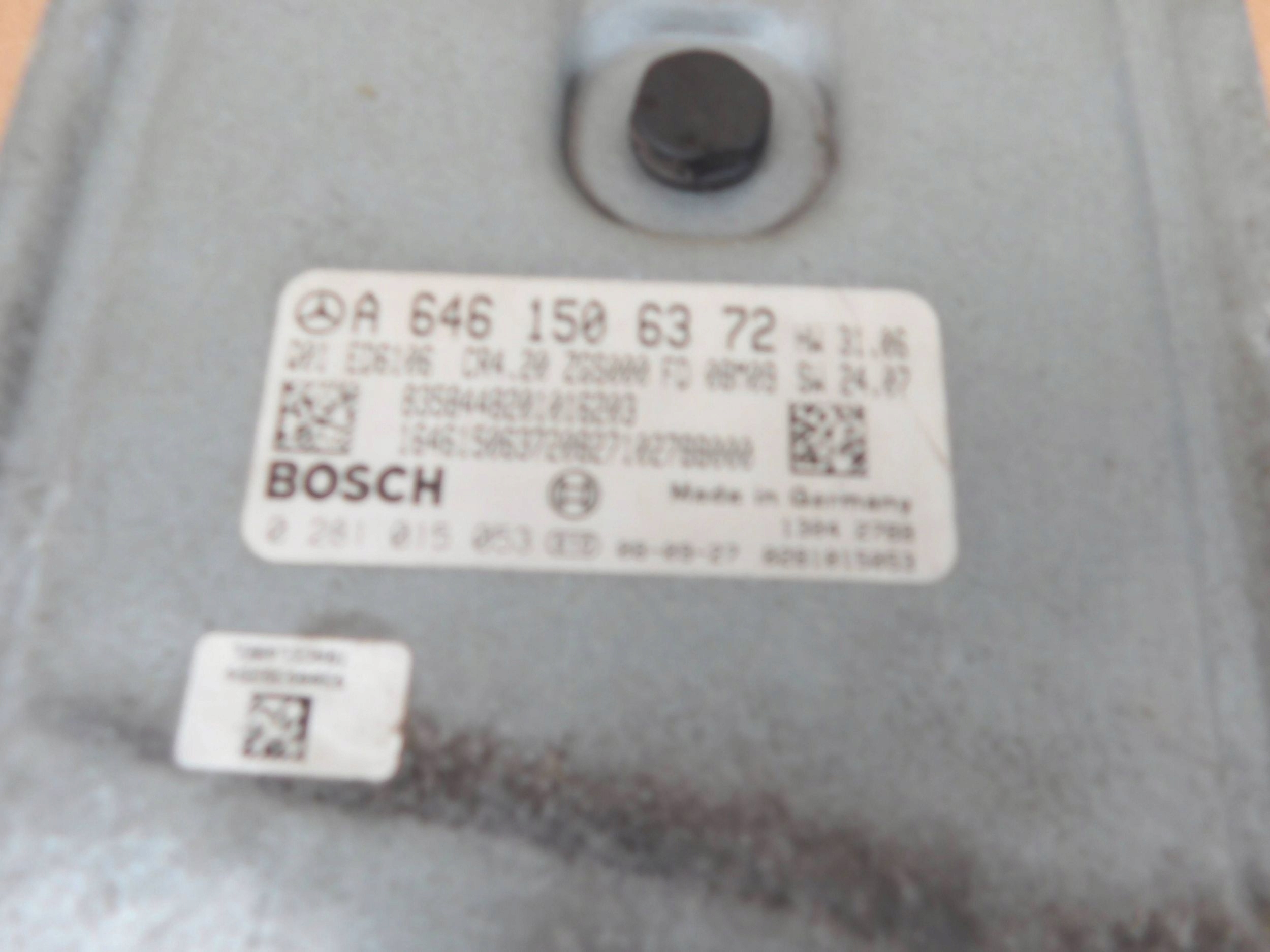 computer control unit of the engine Sprinter 906 2.2 CDI OM646 A6461506372 original