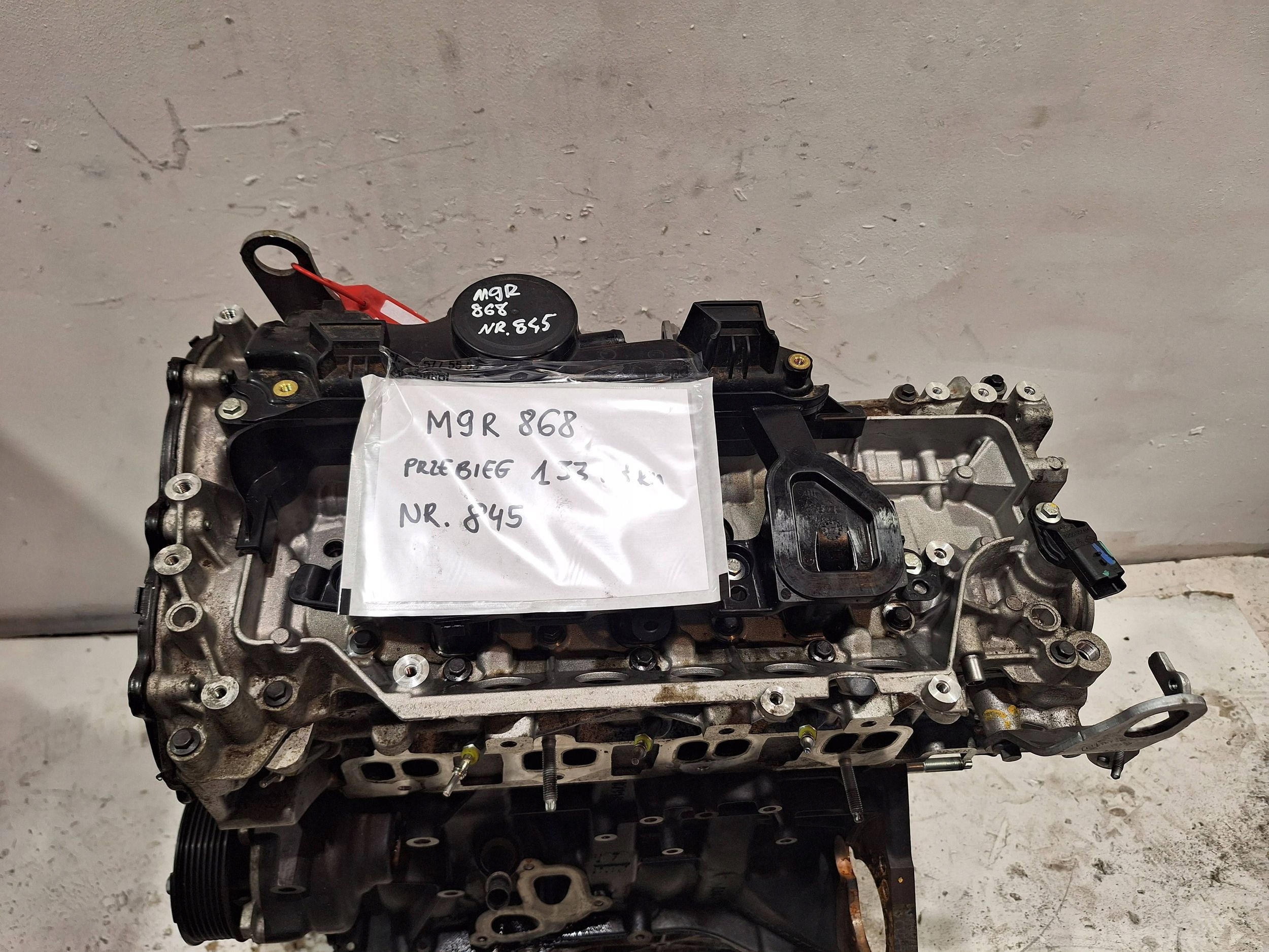 engine M9RA868 RENAULT KOLEOS II 2.0 DCI