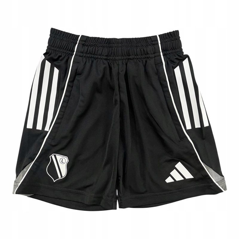 Spodenki treningowe dziecięce Legia Warszawa czarne roz. 164