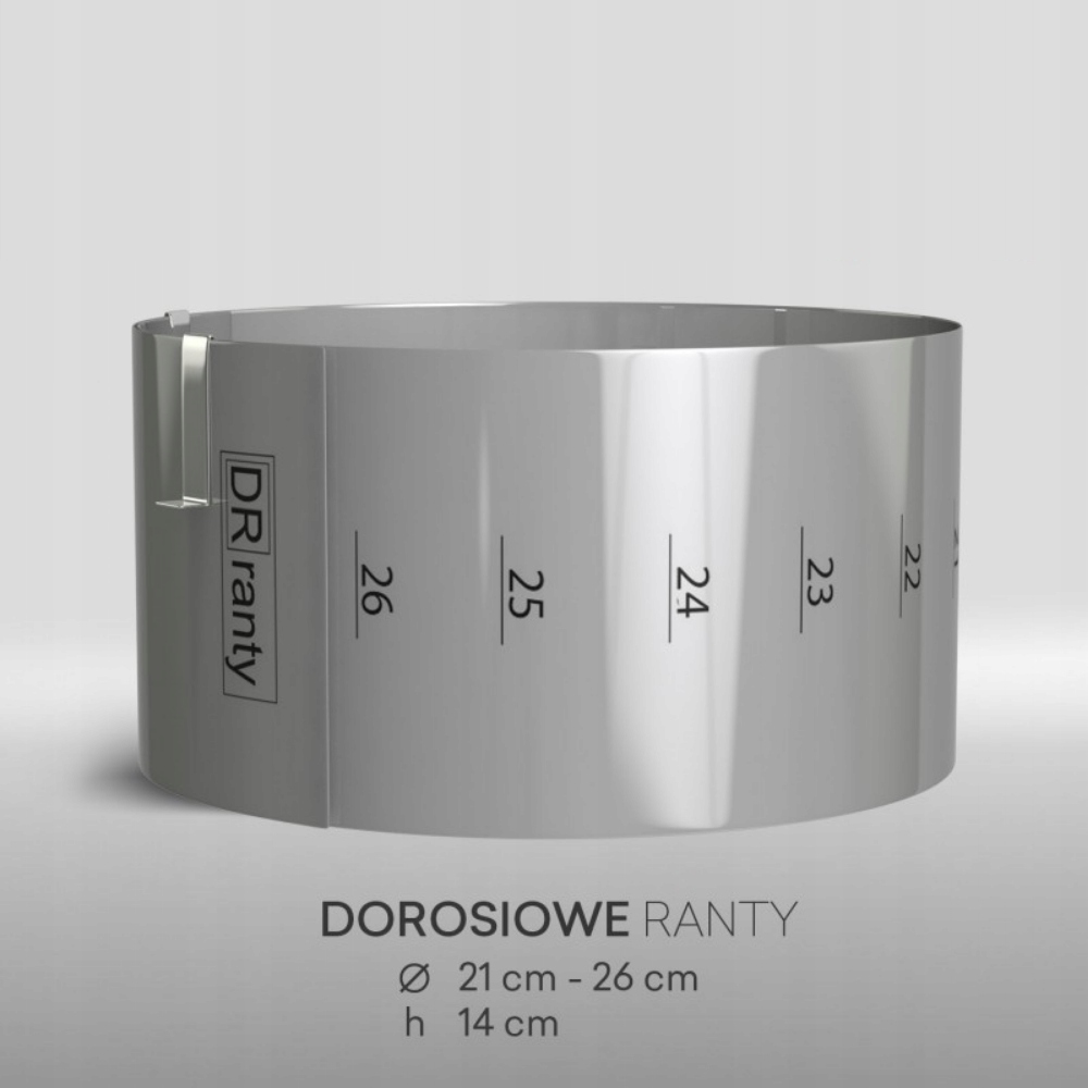 Levně kulatý Forma v14, 21-26 cm Dorosiowe Ranty