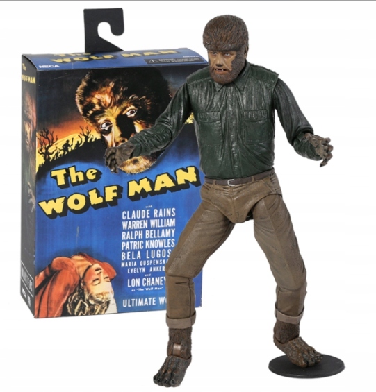 Barevná figurka Universal Monsters Ultimate Wolf Man