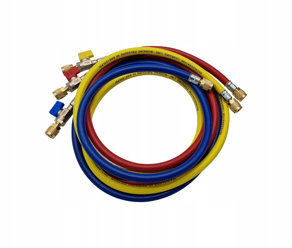 Sada servisních hadic Refco 150 cm s ventilem 1/4" Sae