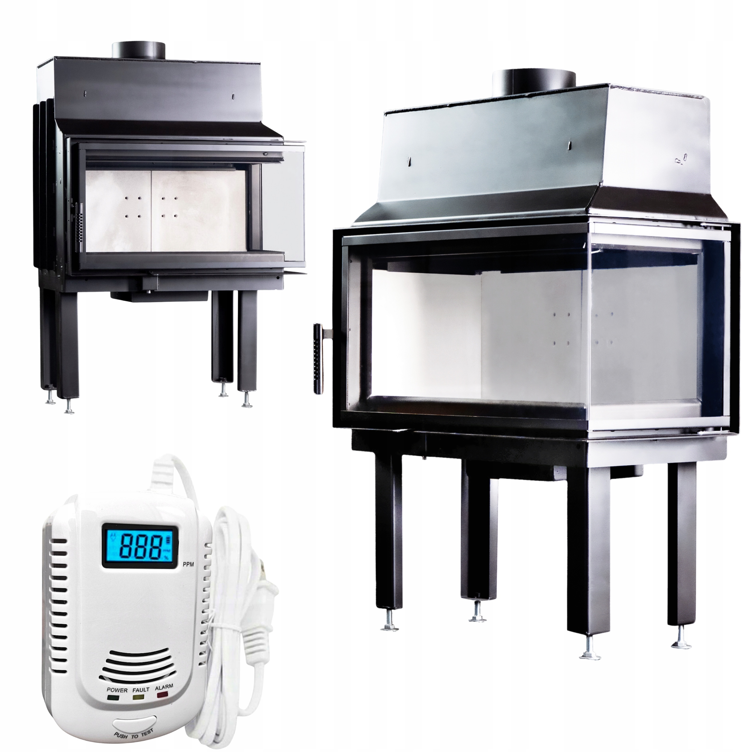 Krbová vložka Heating Pro M7 Pravá Panorama 270° 740+390 mm senzor