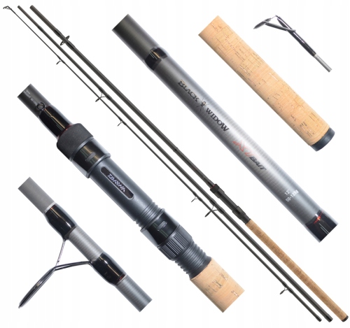 Prut Daiwa Black Widow Xt Bait 330 cm 50 125 g 3 díly