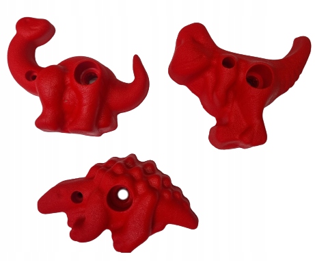 

Kamienie do wspinaczki Dino Kości Czerwone