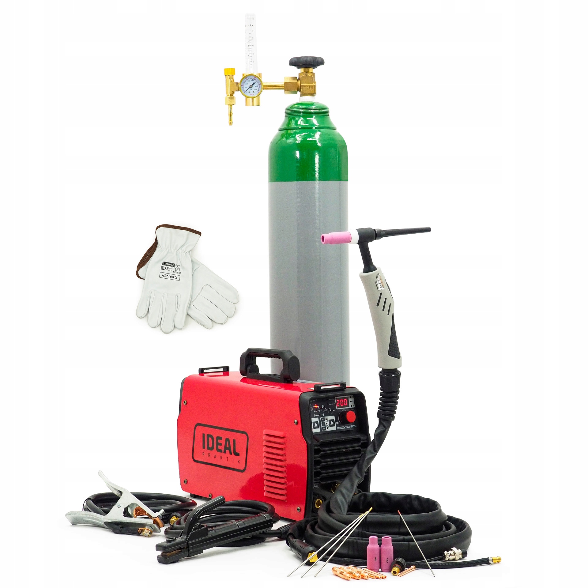 

Zestaw Spawarka Tig Ideal Praktik Tig 202 Pulse