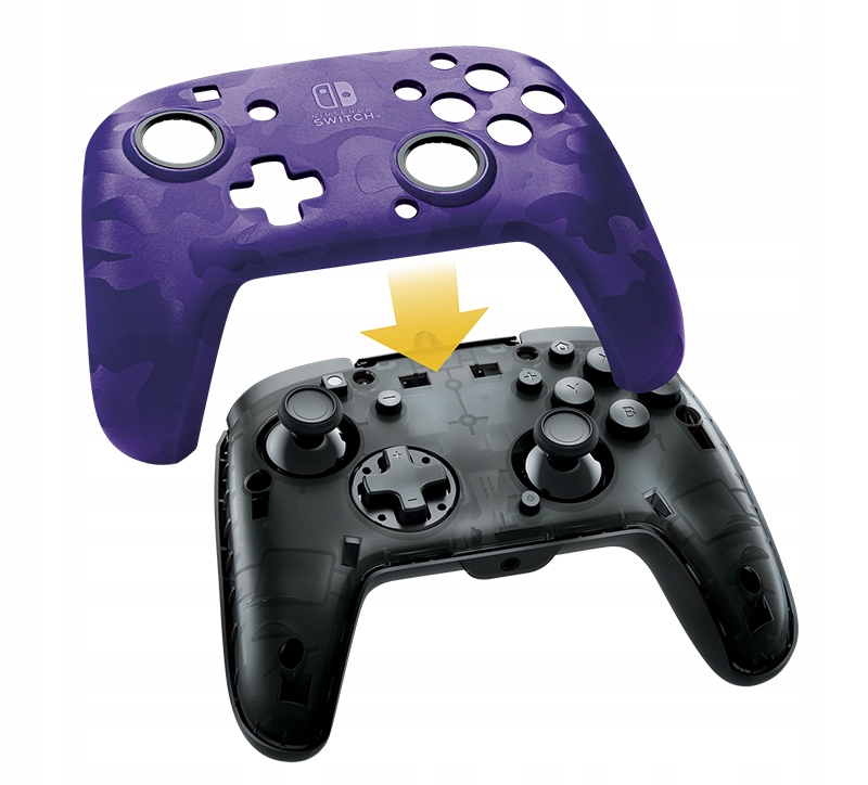 Switch Pad przewodowy DELUX+ Filoletowy / PDP EAN (GTIN) 0708056065713