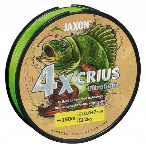 Plecionka Jaxon Crius 4X Ultralight Flash 0,061mm 150m 4kg