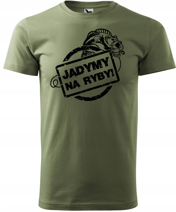 

Koszulka Wędkarska wędkarz wędkarstwo Ryby S XXL