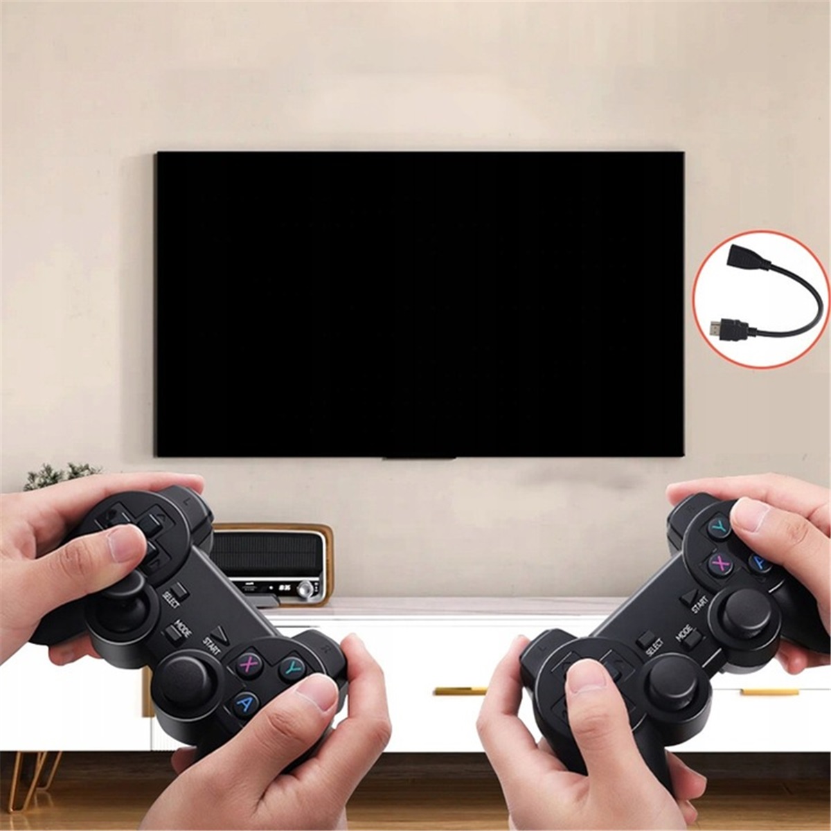 Konsola Retro X2 HDMI Game Stick 64 GB 30tyś gier