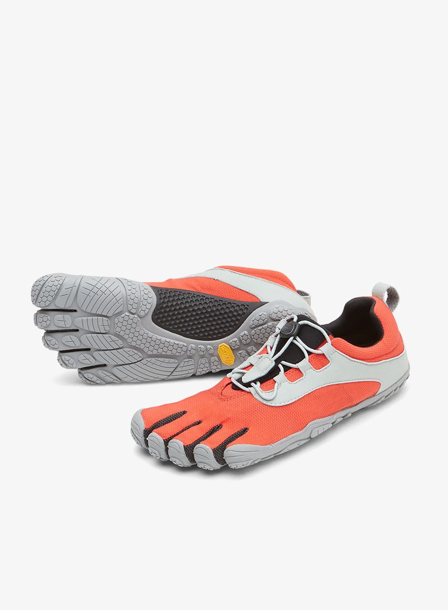 Pánské běžecké boty Vibram Fivefingers V-Run Retro červená/černá/šedá 44