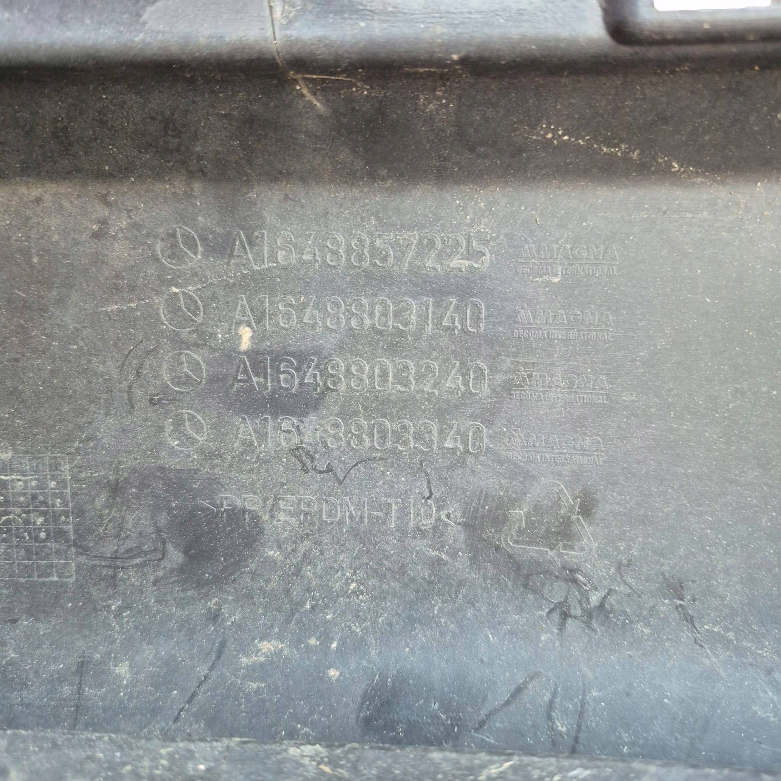 MERCEDES ML W164 LIFT 08- bumper front front SPR PDC