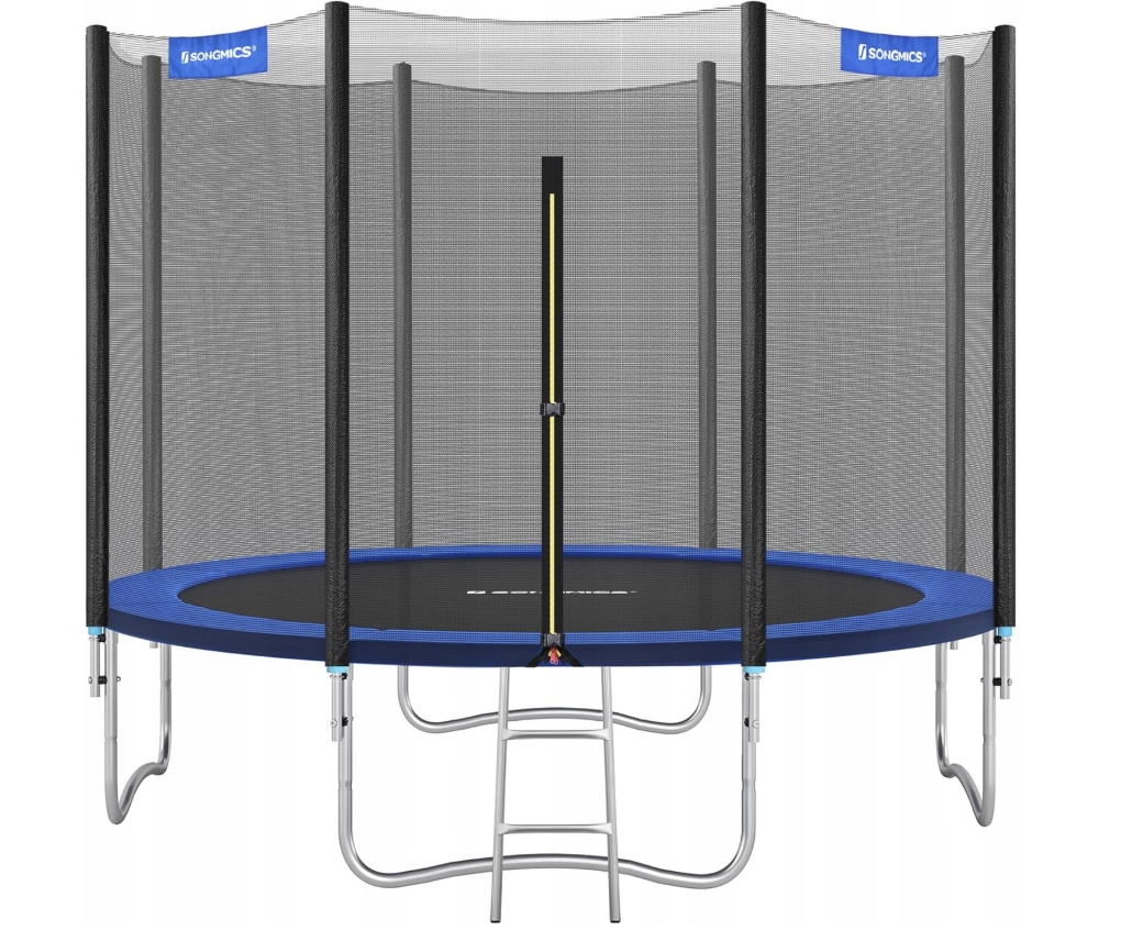 Trampolina ogrodowa Ø 305 cm okrągła z siatką i drabinką Songmics STR10FT