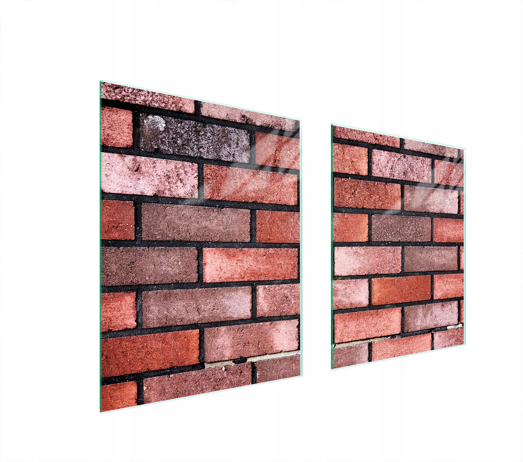 Skleněná Ochranná Deska Na Sporák 85x52 Cihla Tvrzené Sklo