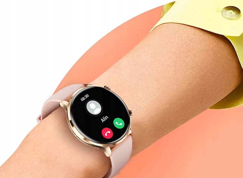 SMARTWATCH DAMSKI ZEGAREK WODOODPORNY PL MENU ROZMOWY SMART WATCH + 4 PASKI Model inny