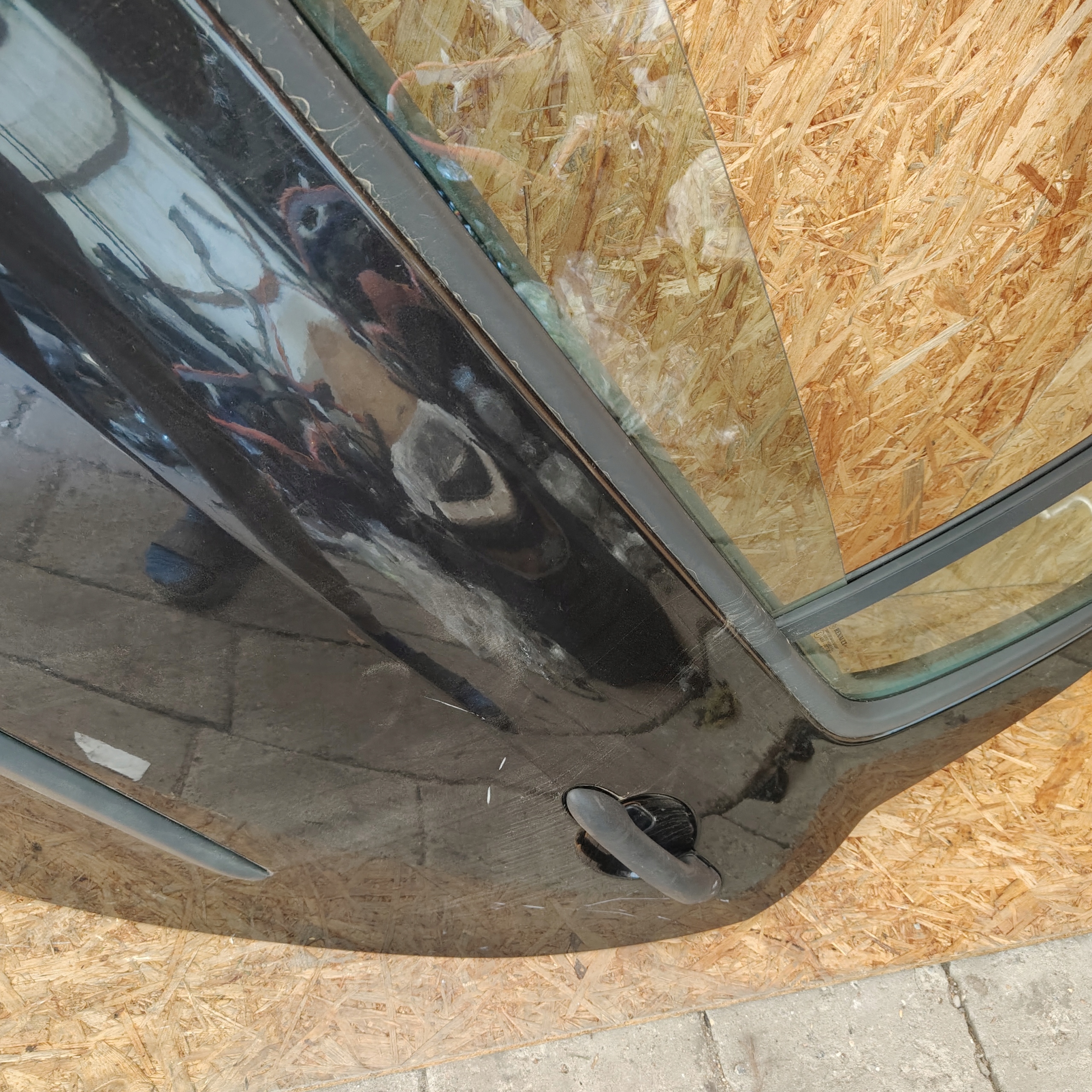 door rear. rear part left RENAULT CLIO III HB