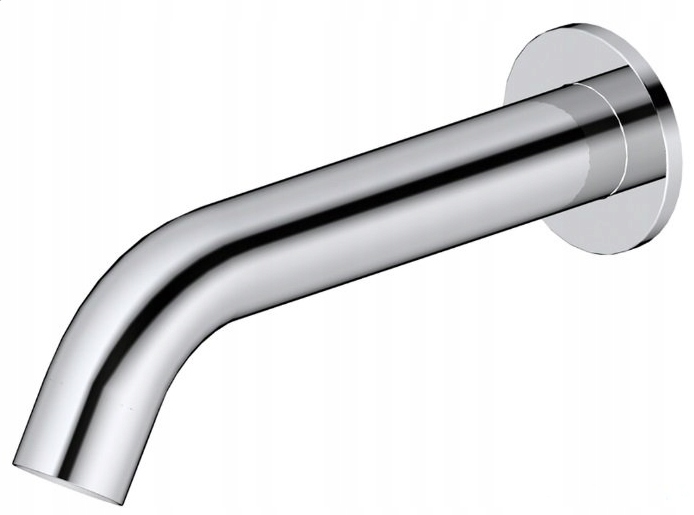 Elektronická umývadlová batéria nástenná, chróm