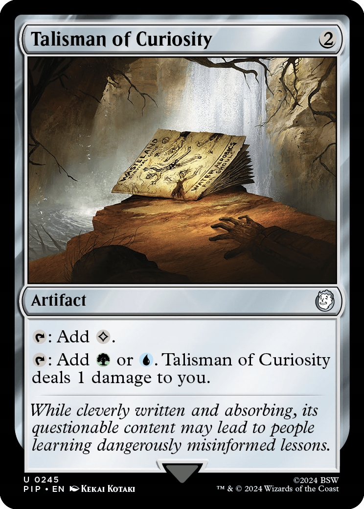 MTG Talisman of Curiosity (U)