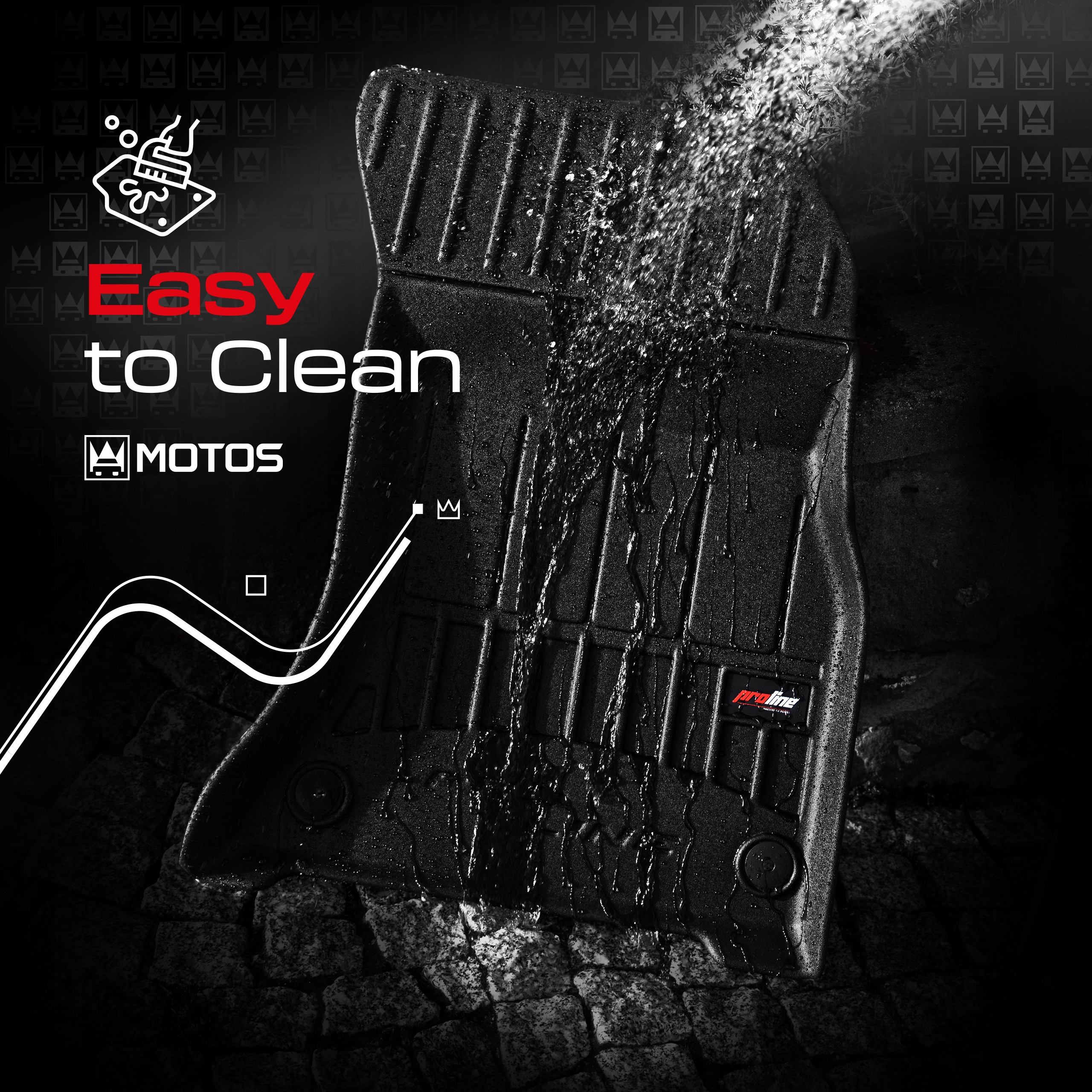 Dywaniki gumowe 3D MAZDA CX-5 II od 2017 Kolor czarny