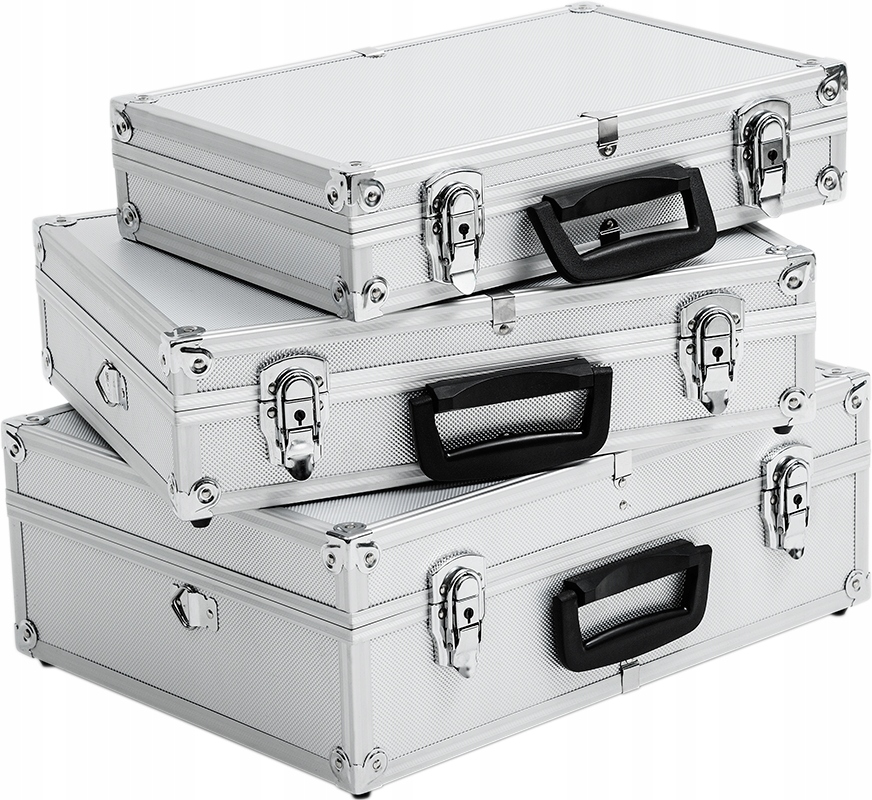 Hliníkové kufry 3 kusy