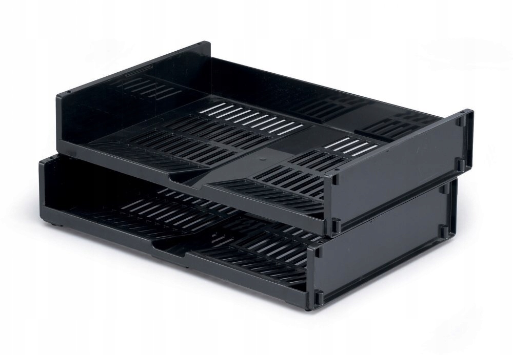 Półka na dokumenty A4 organizer czarny Durable x8 Stan opakowania oryginalne