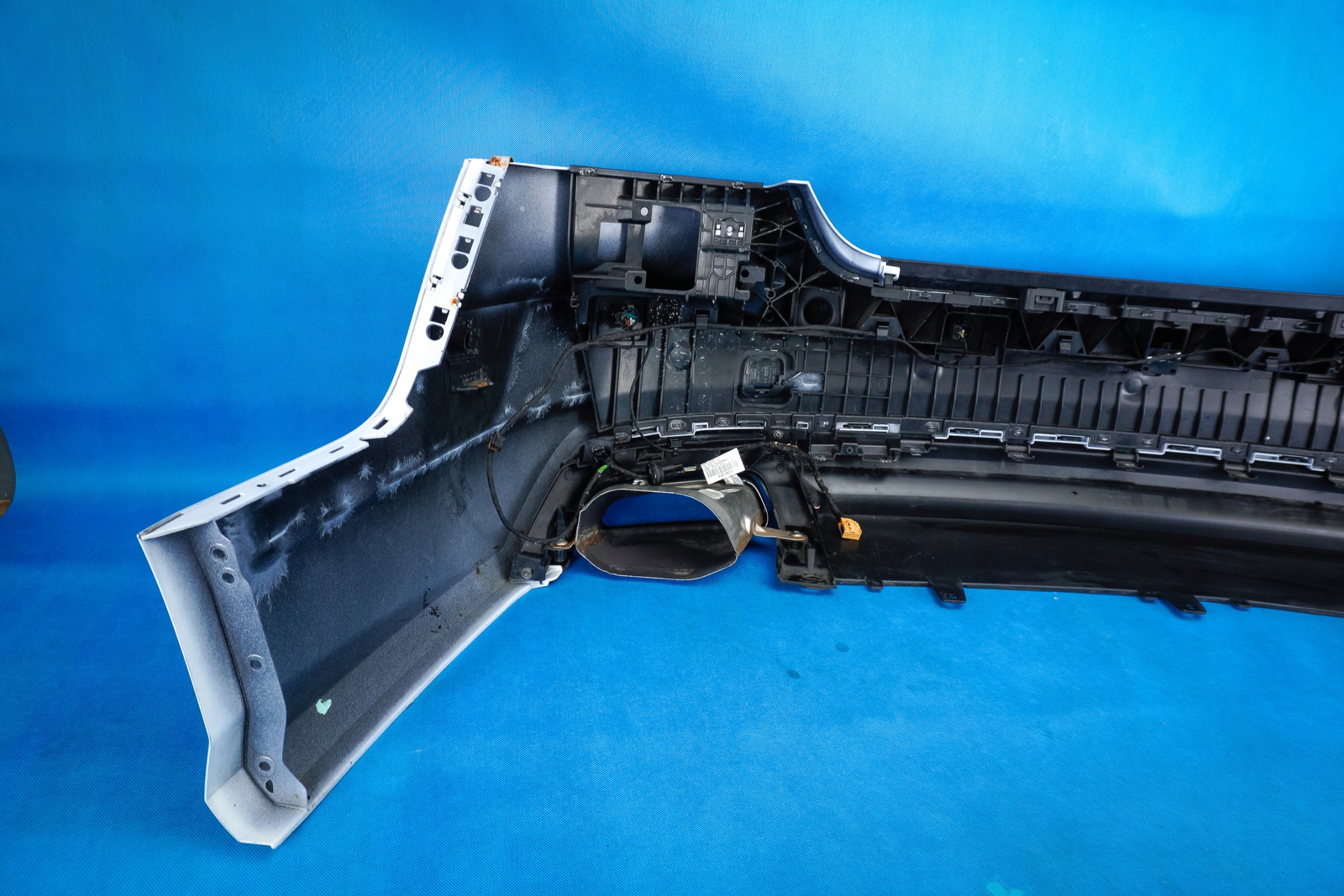 bumper rear rear part PDC exhaust pipe diffuser Audi A7 4G8 Lift LS9R 4G8807067AM