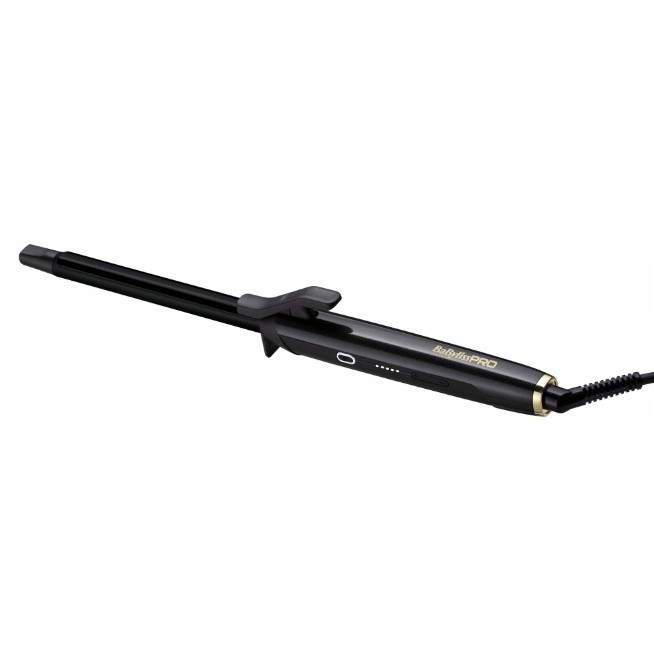 BaByliss Pro Keramická kulma na vlasy Black Oxide BAB2491E Dlhá kulma na vlasy 16 mm