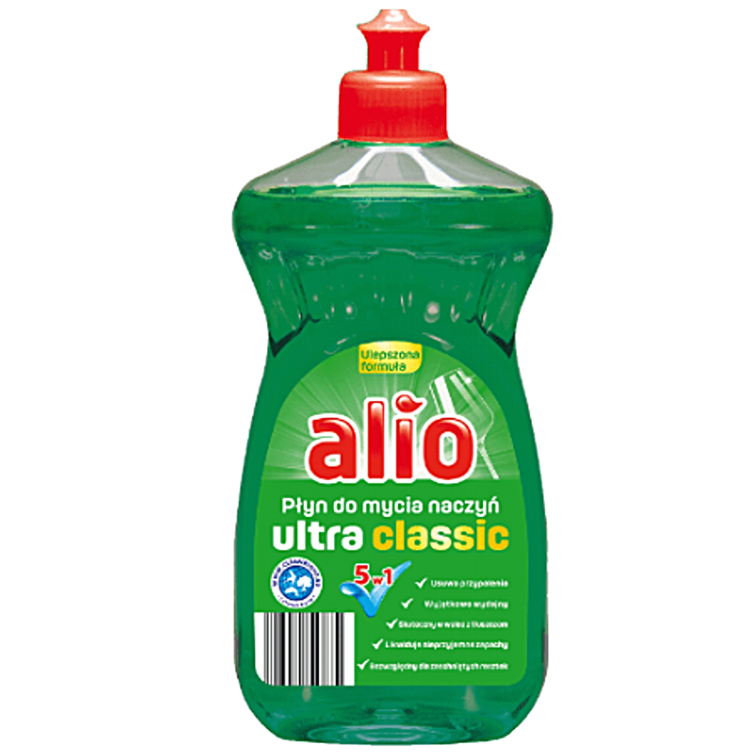

Płyn do mycia naczyń koncentrat 5w1 Alio 1 x 500ml