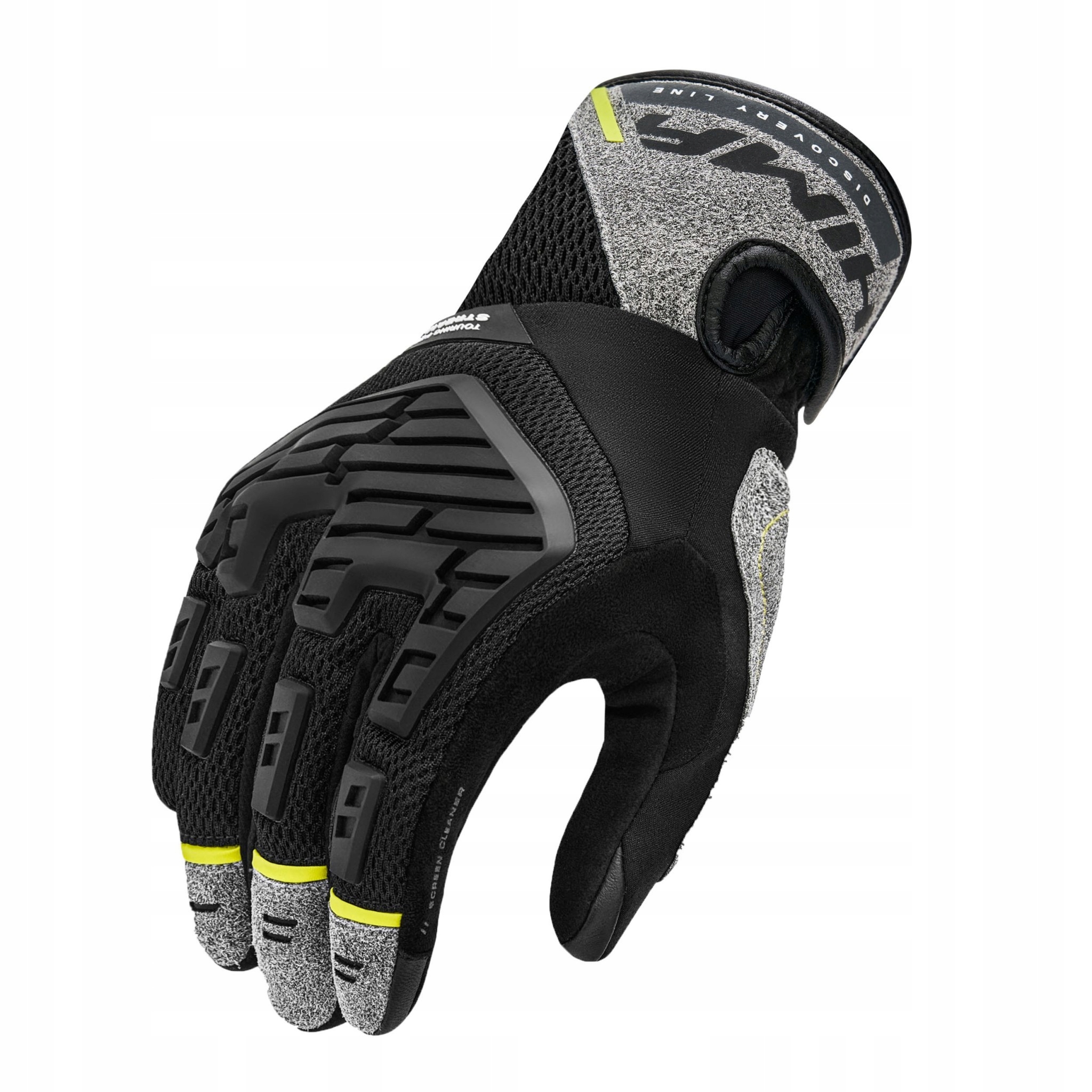 Krátke letné motocyklové rukavice Shima Stream Men Yellow Fluo L