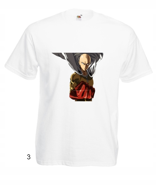 

Koszulki Męskie One Punch Man Anime Manga wzory