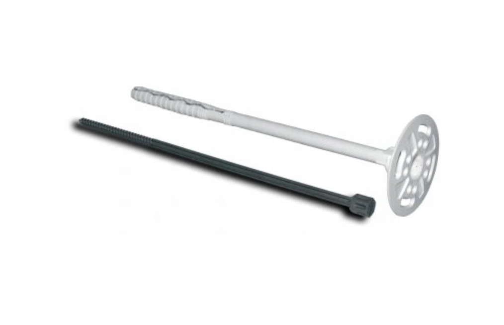 

Kołki Do Styropianu Wełny dyble 280mm 28cm 100szt