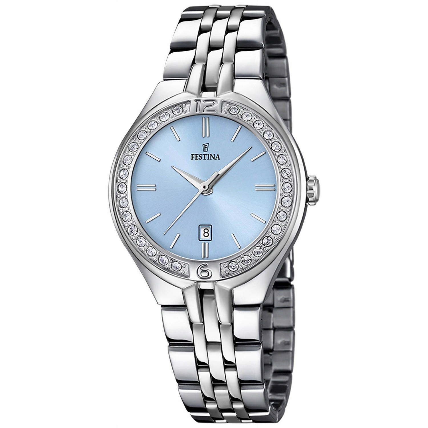 Dámské hodinky Festina F16867-4 stříbrné