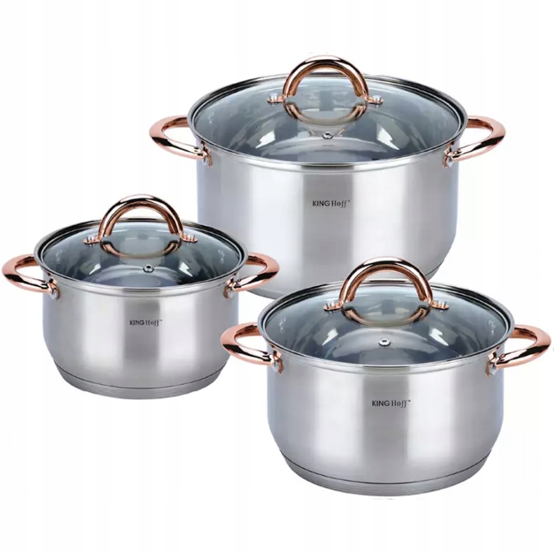 Sada Hrnců 6 Kusů Kinghoff KH-1762