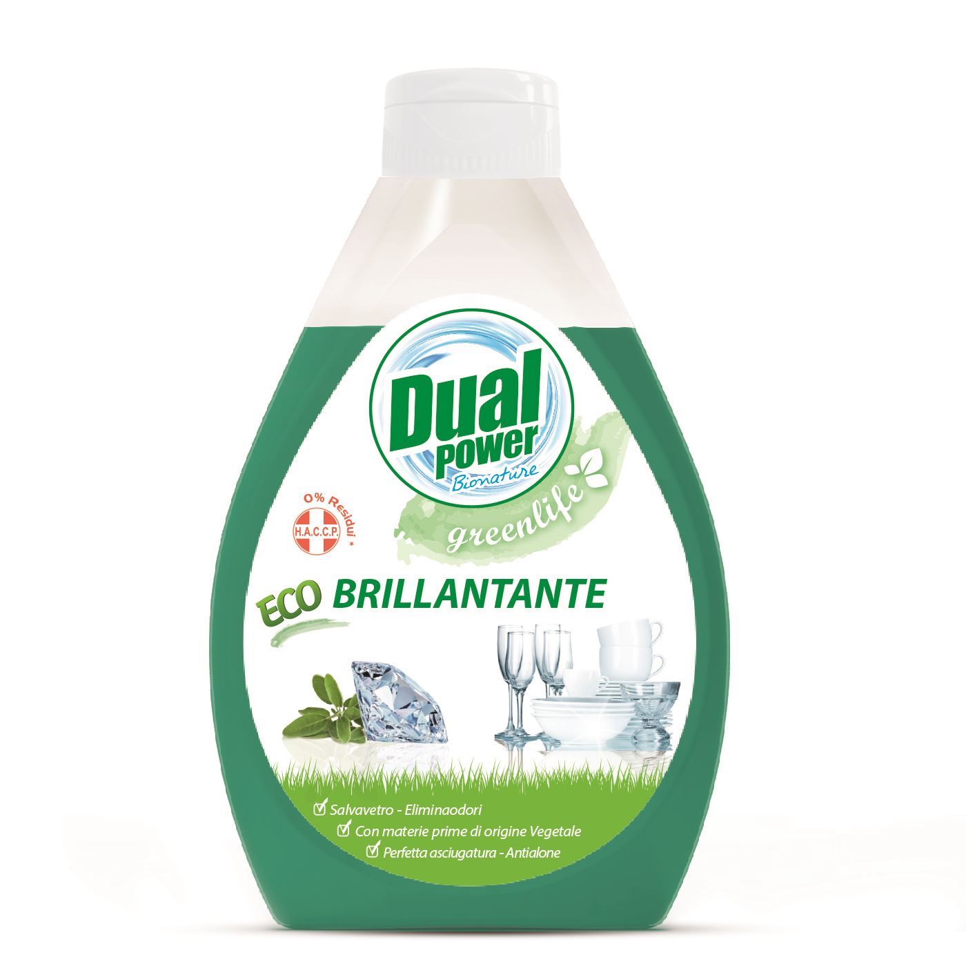 

Dual Power Eco płyn do zmywarki nabłyszczający 300