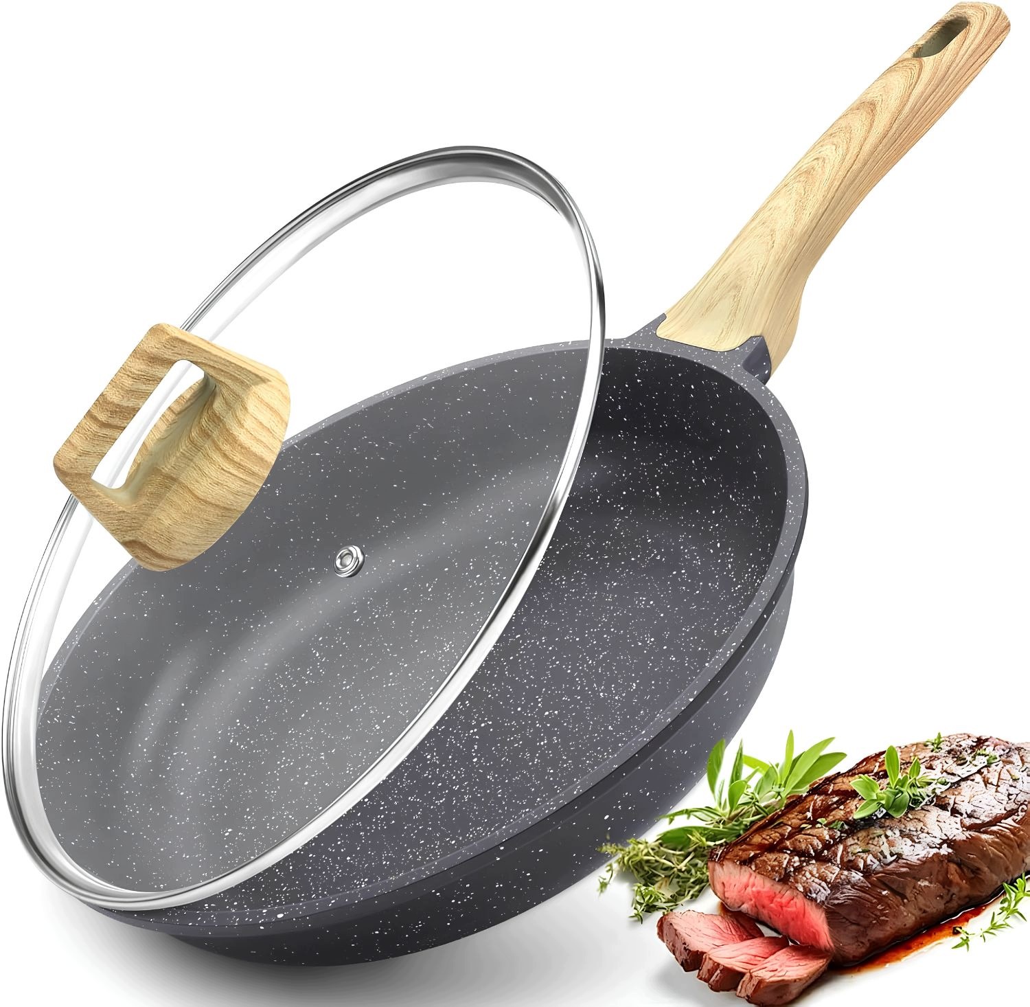 PÁNEV28 CM Nepřilnavá Keramická Indukce S Odvodem Páry
