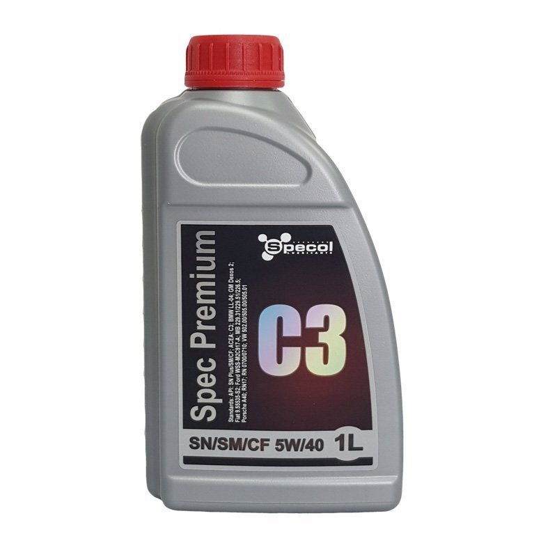 

Olej Specol 5W40 Spec Premium C3 Sn/sm/cf 1L