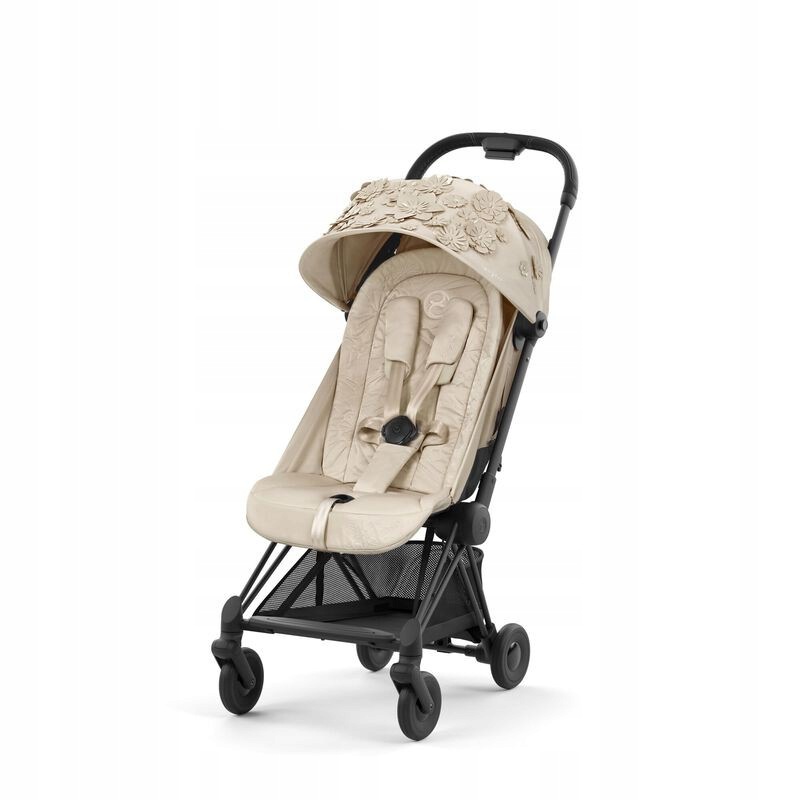 Cybex Coya Wózek Spacerowy do 22kg Premium Simply Flowers Nude Beige