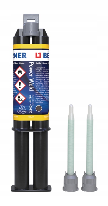 Klej Metaakrylowy Power Weld Do metalu 25ml Berner