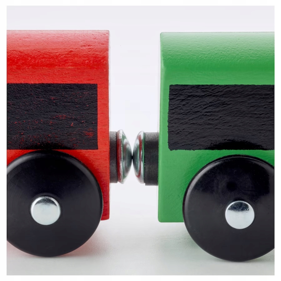 IKEA LILLABO Kolejka drewniana 20 elementów Seria Lillabo