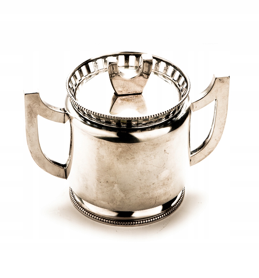 Srebrna Cukiernica - ART DECO - 325g - AUSTRO-WĘGRY - WIEDEŃ